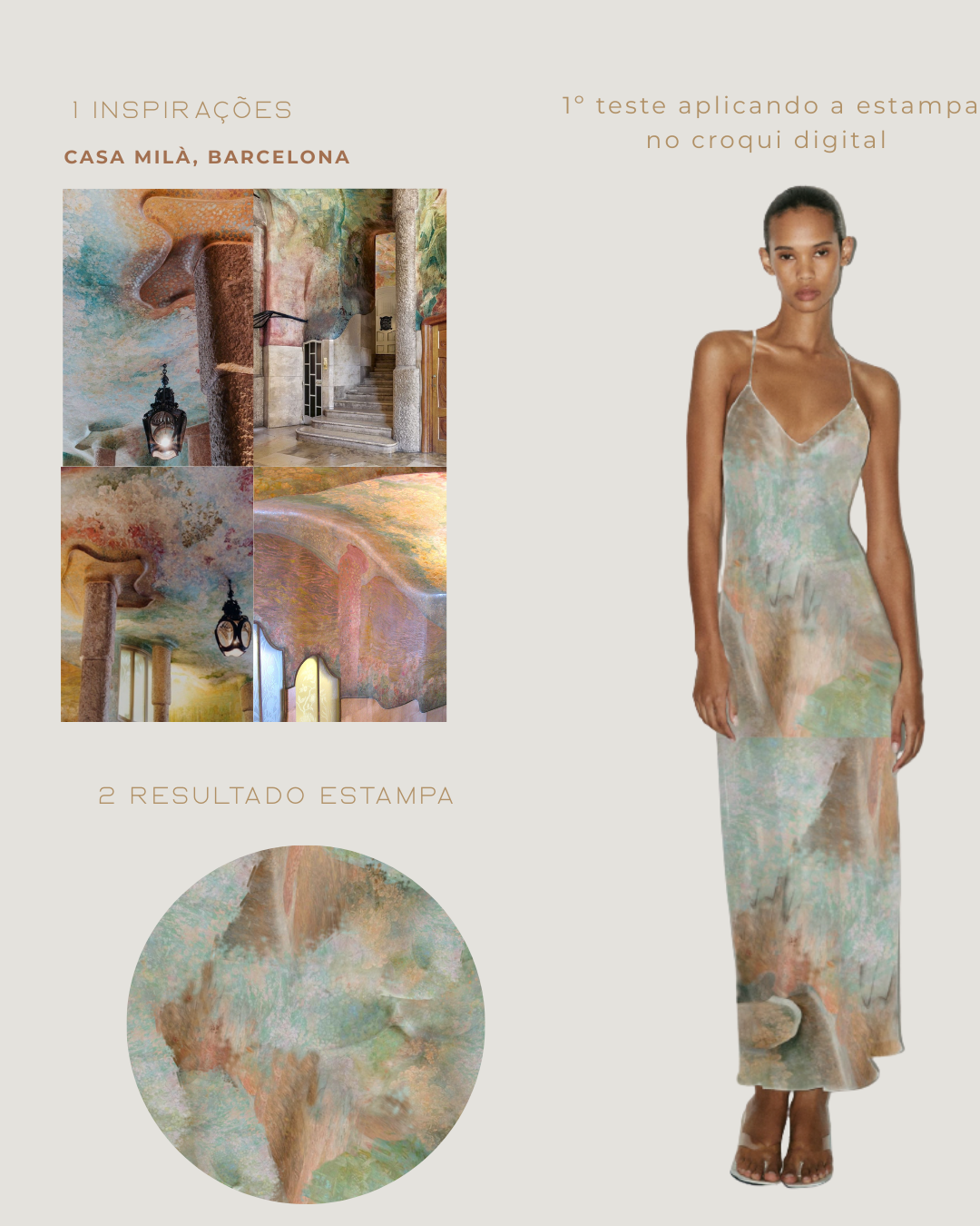Vestido Longuete Estampa Milá