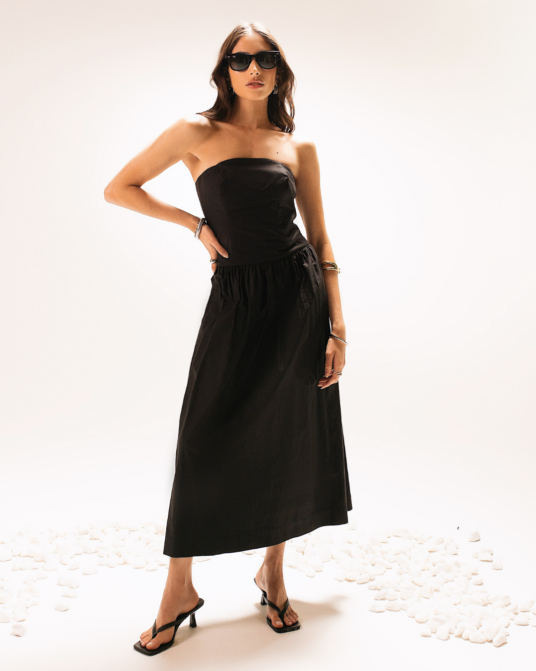Vestido Camila Preto