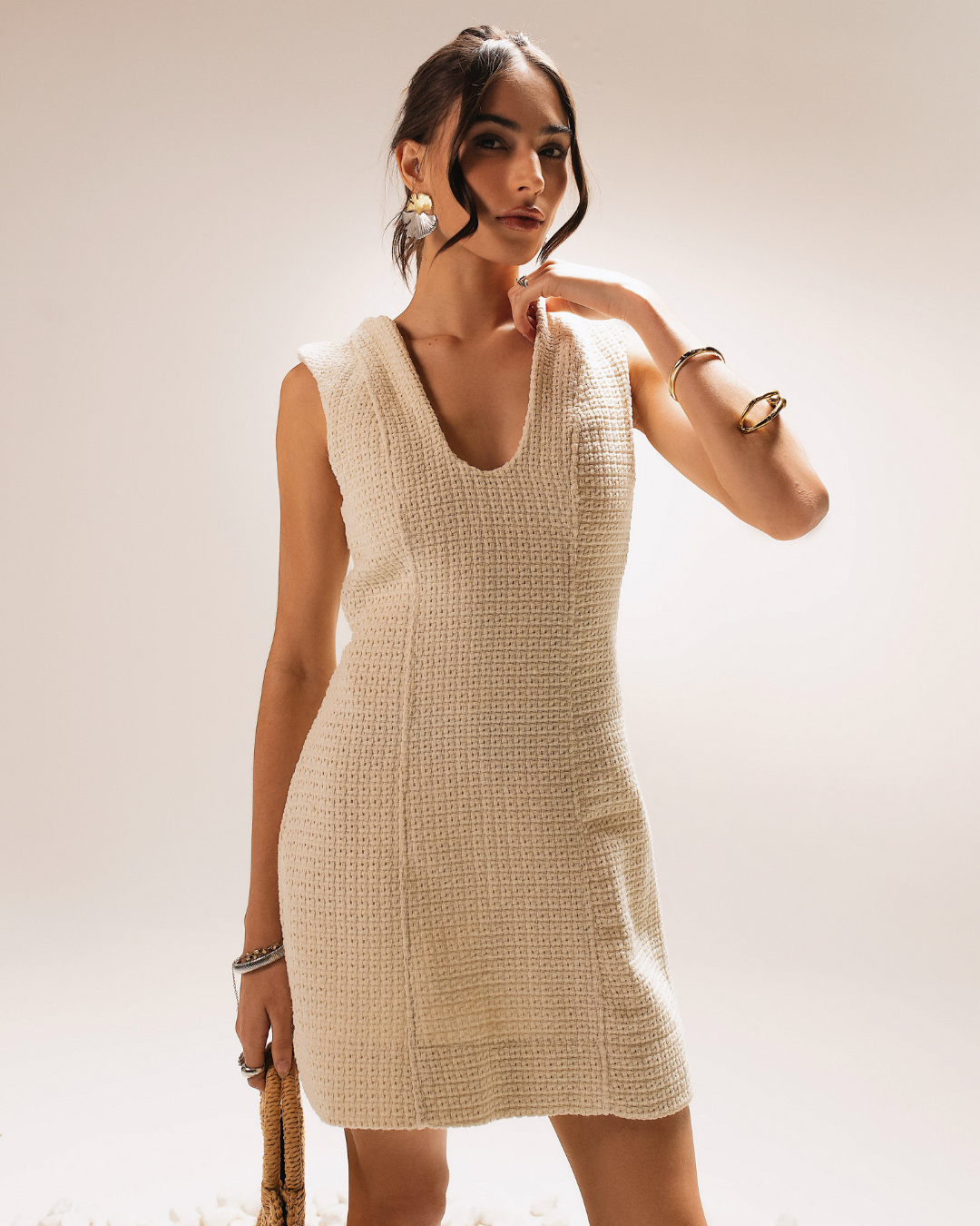 Vestido Gabriela Creme