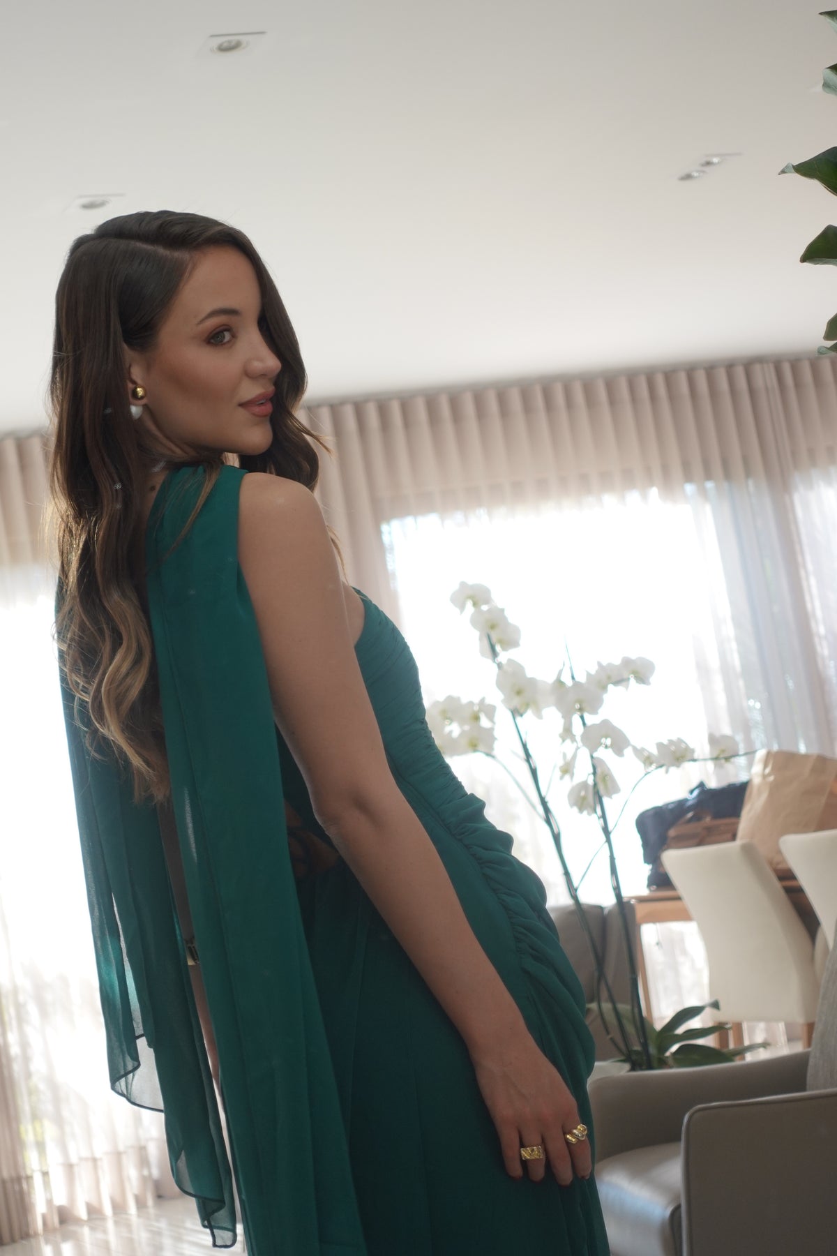 VESTIDO DRAPEADO HÉRA