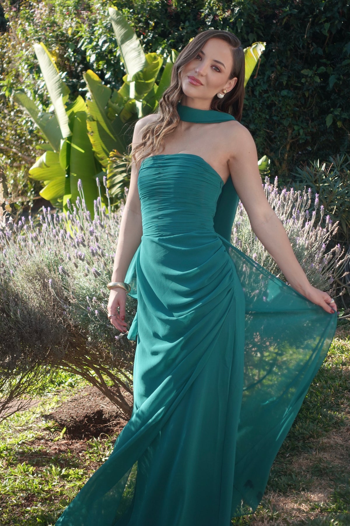 VESTIDO DRAPEADO HÉRA
