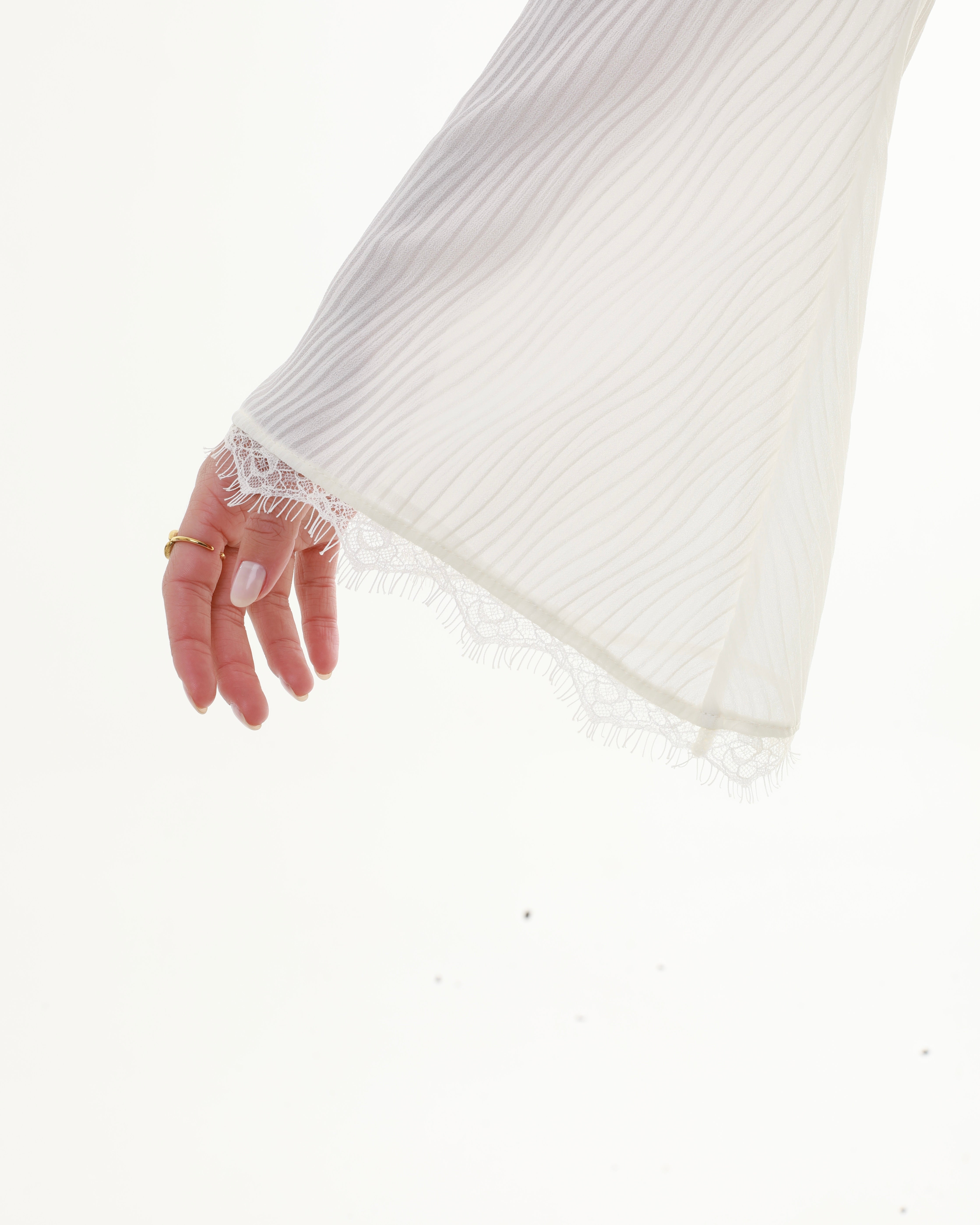 Túnica Vittoria com Aplicação de Renda