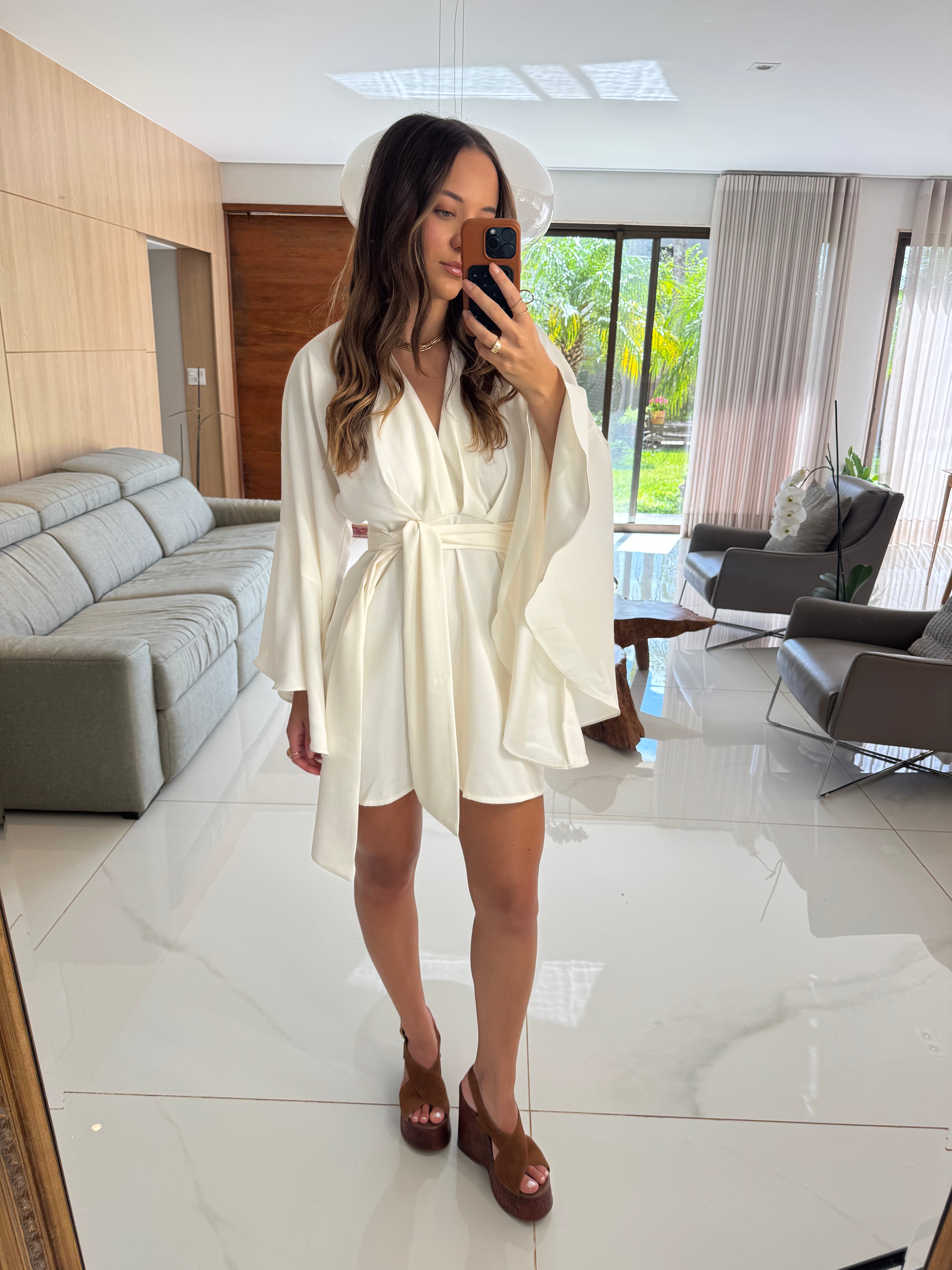 Vestido Niágara Off White