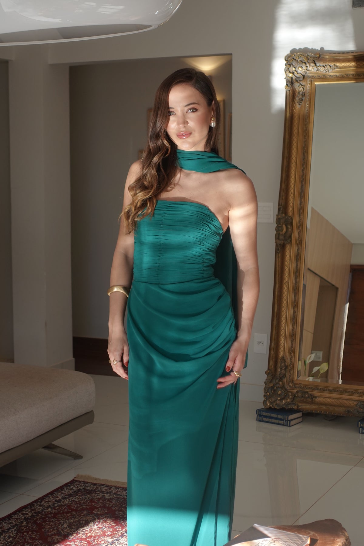 VESTIDO DRAPEADO HÉRA