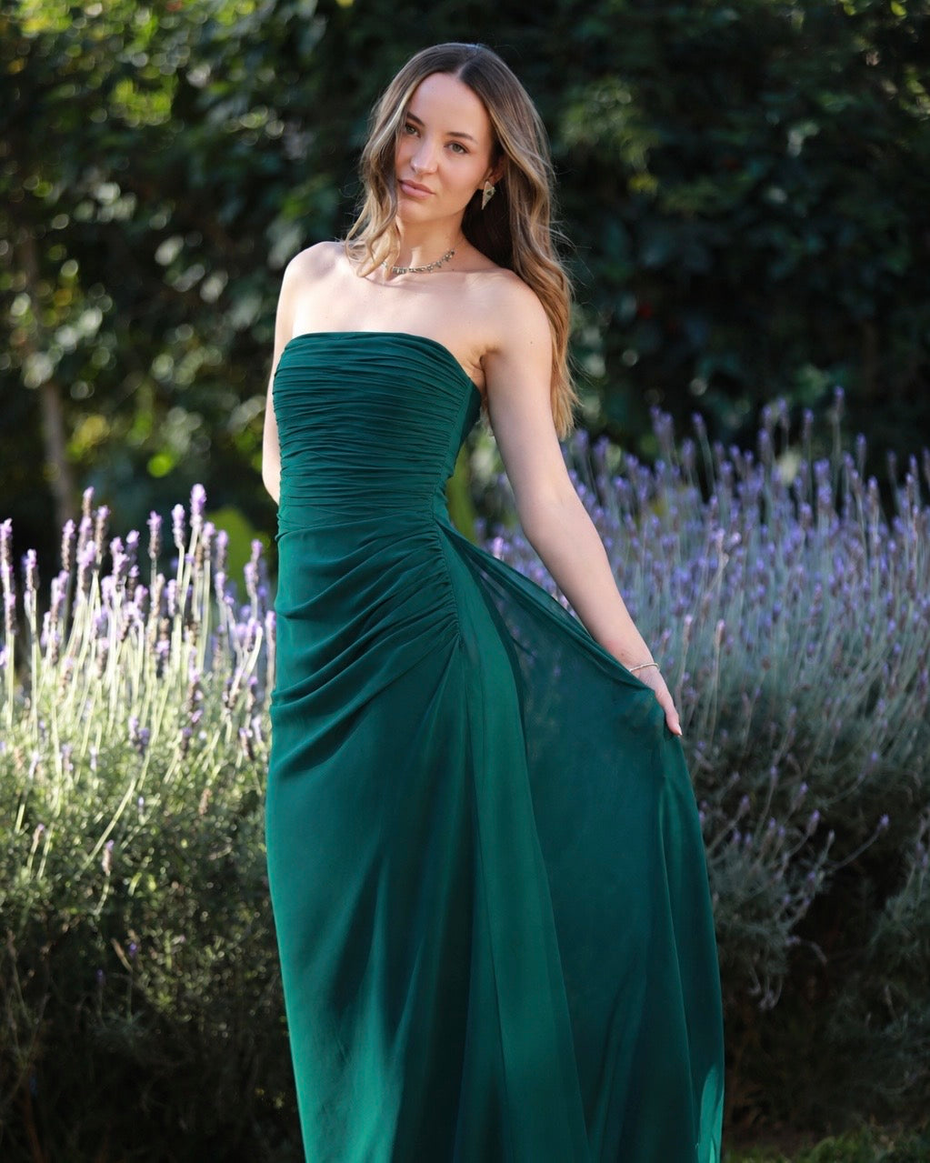 VESTIDO DRAPEADO HÉRA - PRÉ-VENDA
