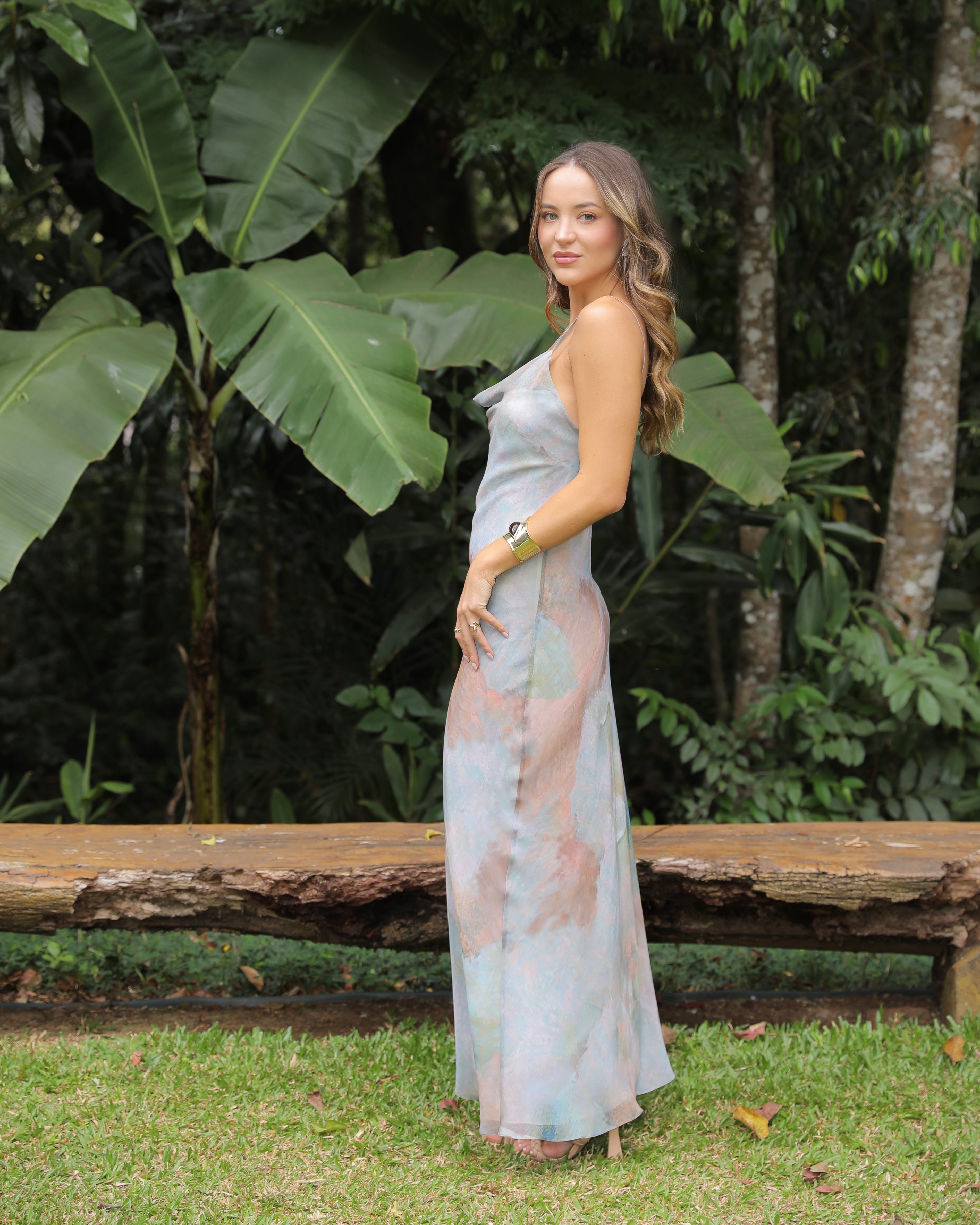 Vestido Longuete Estampa Milá